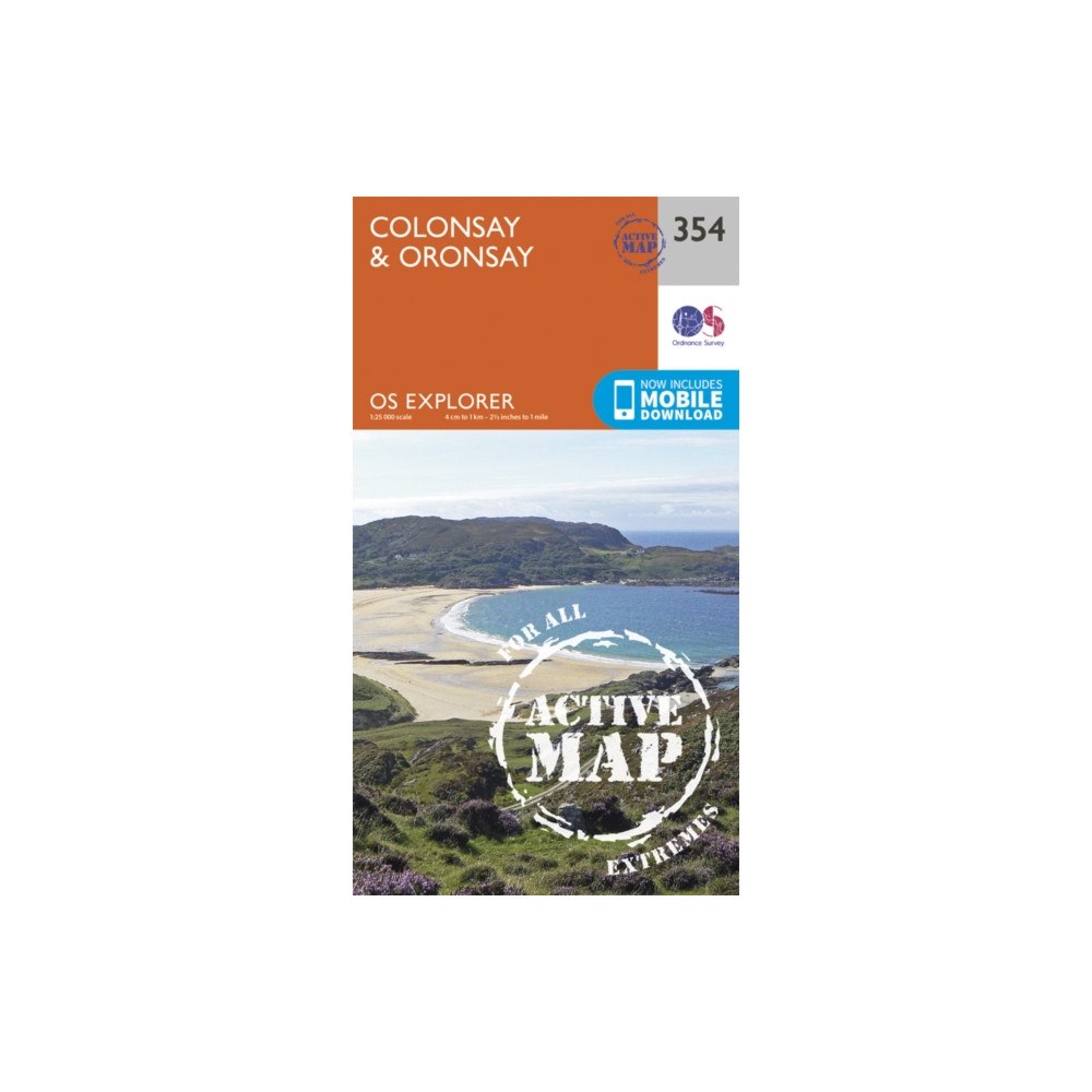 Ordnance Survey Colonsay and Oronsay