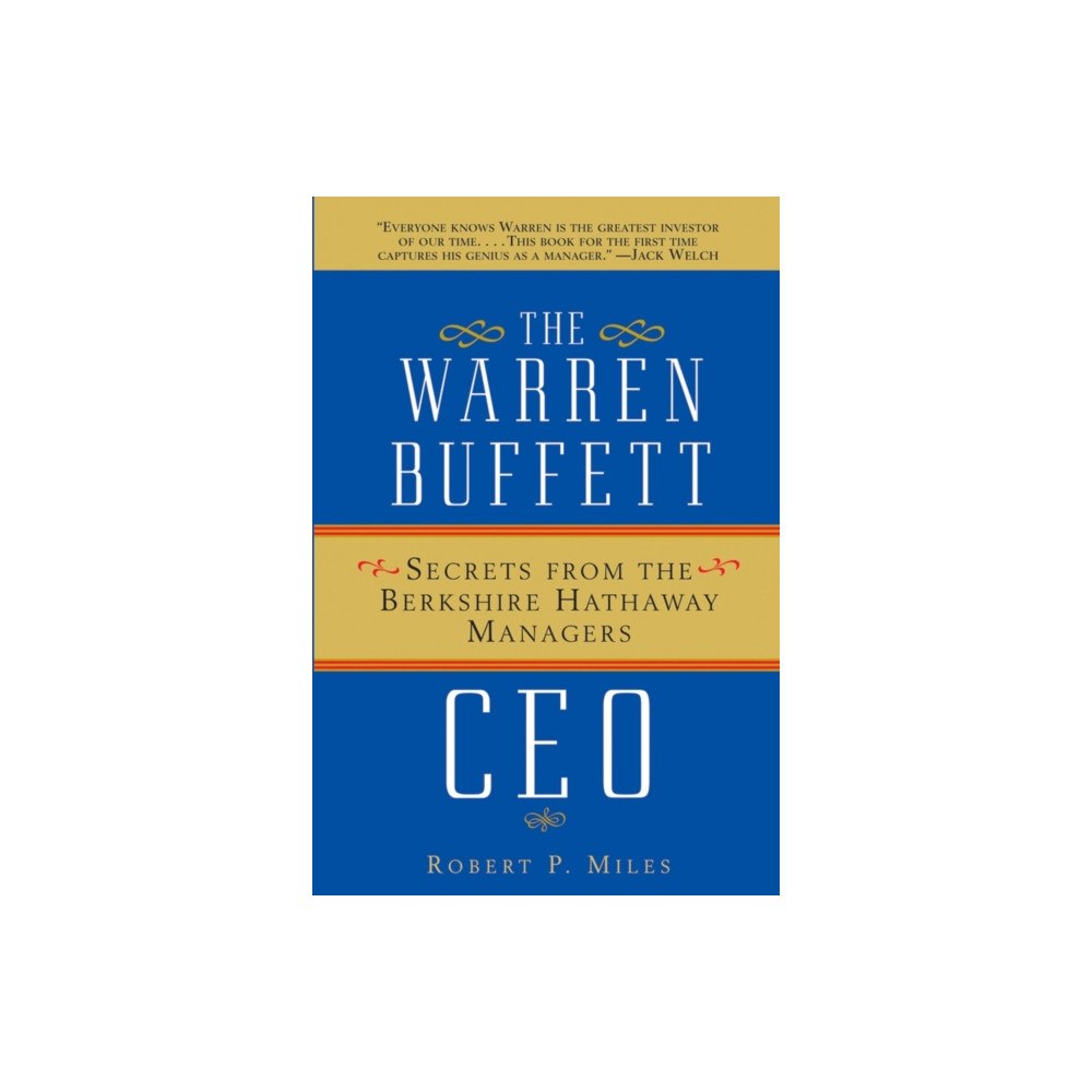 John Wiley & Sons Inc The Warren Buffett CEO (häftad, eng)