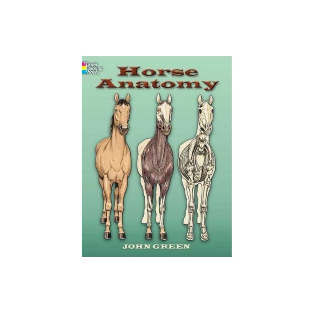 Dover publications inc. Horse Anatomy Coloring Book (häftad, eng)
