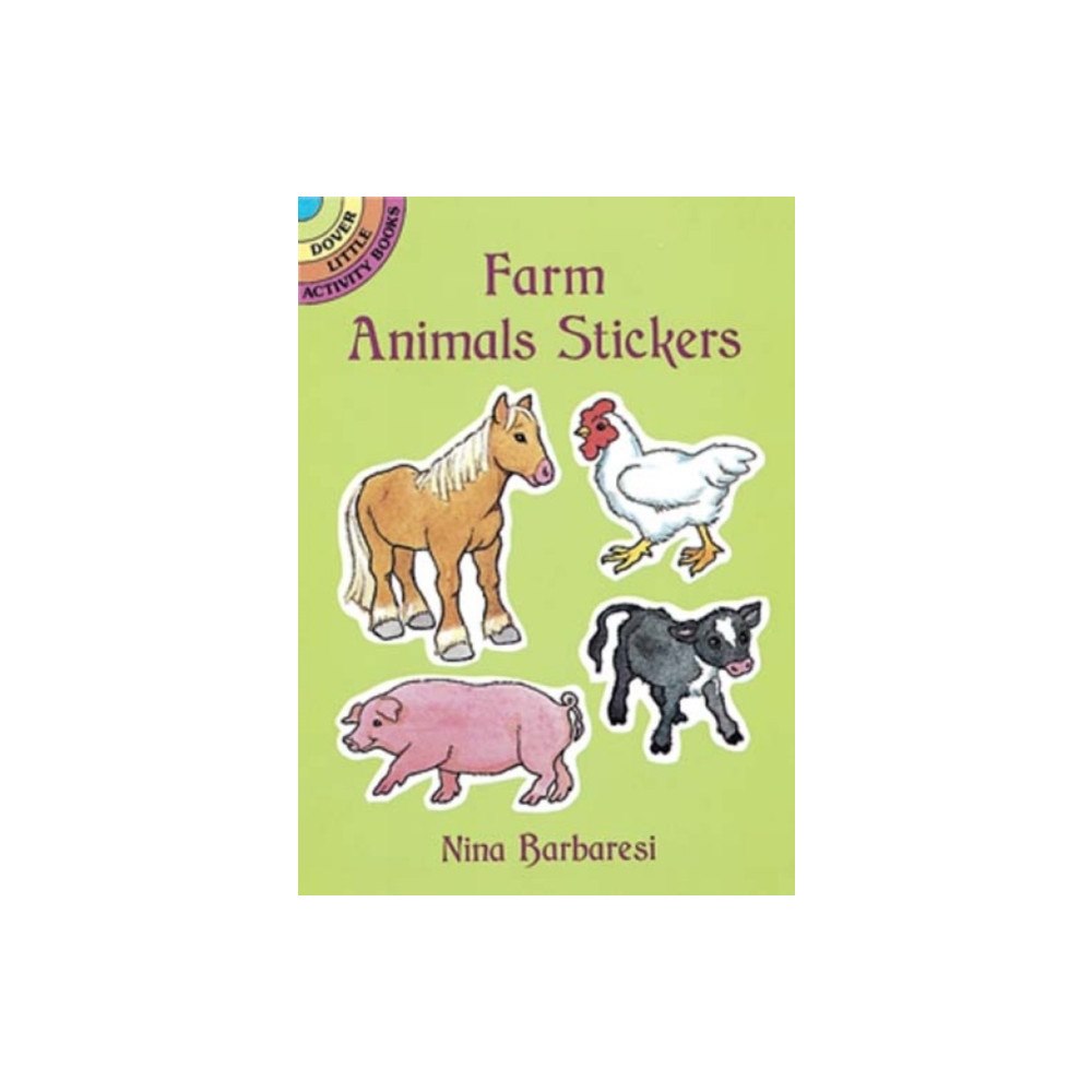 Dover publications inc. Farm Animals Stickers