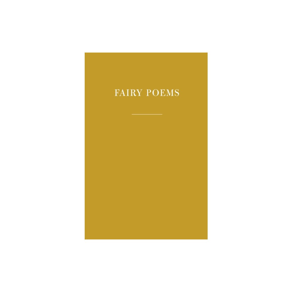 Random House Inc Fairy Poems (inbunden, eng)