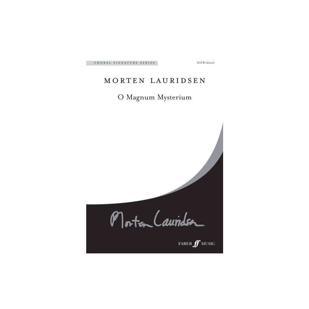 Faber Music Ltd O Magnum Mysterium (häftad, lat)