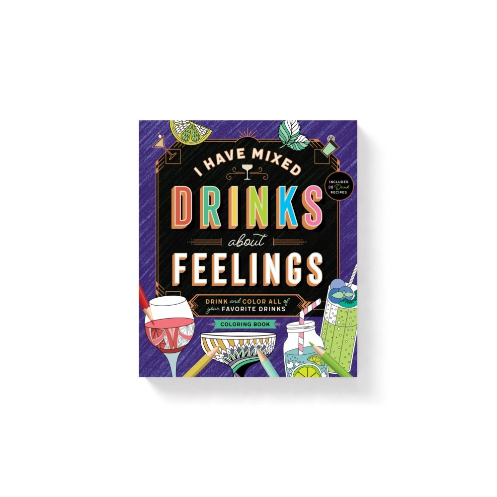 Galison I Have Mixed Drinks About Feelings Coloring Book (häftad, eng)