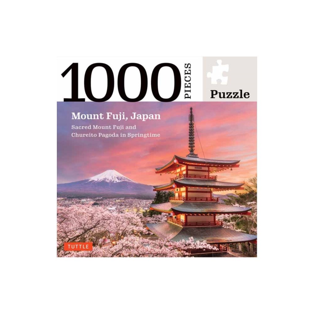 Tuttle Publishing Japan's Mount Fuji in Springtime- 1000 Piece Jigsaw Puzzle