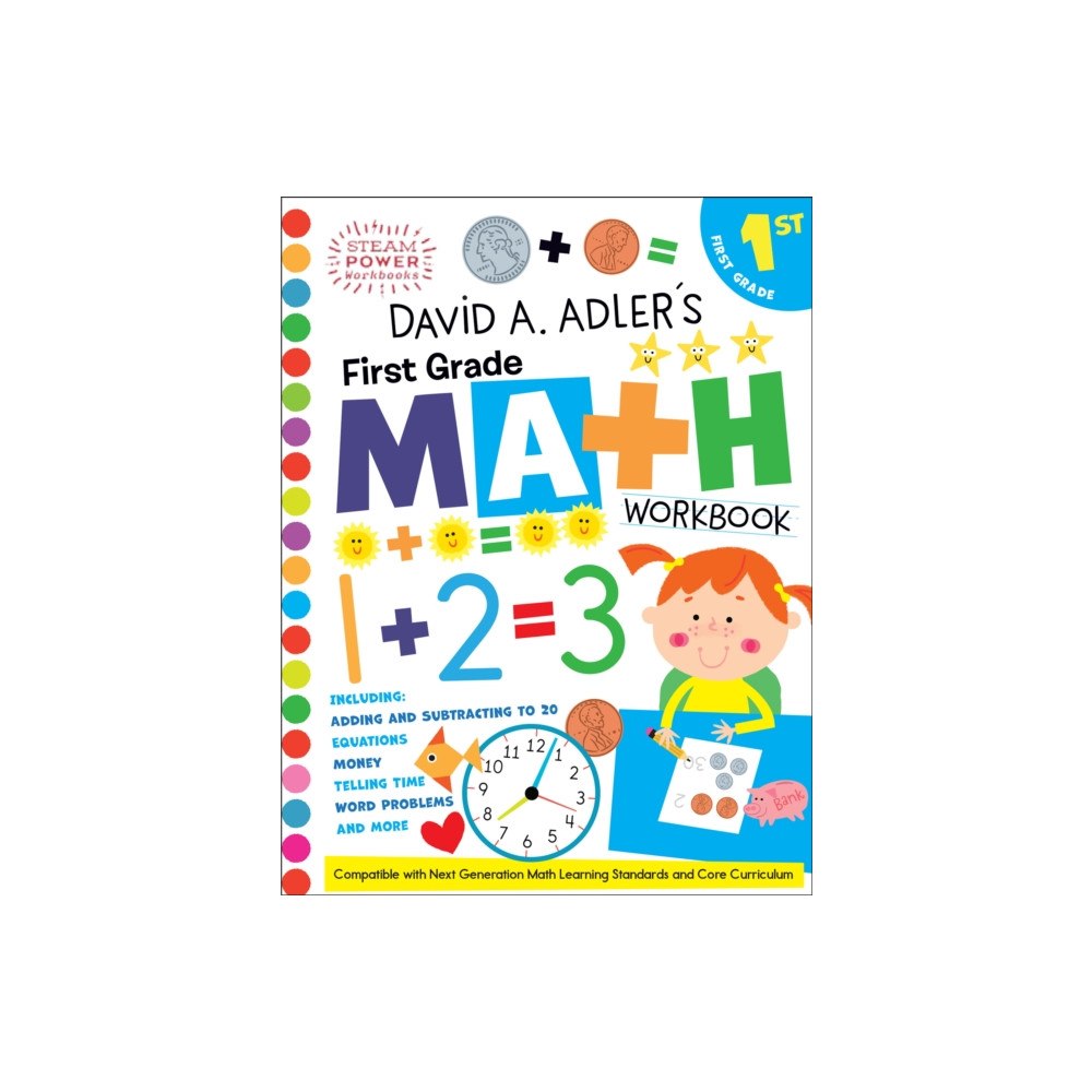 Candlewick Pr David A. Adler's First Grade Math Workbook (häftad, eng)