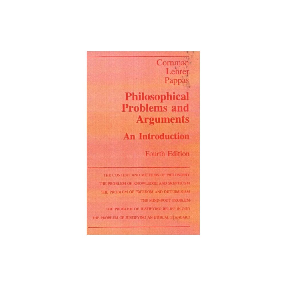 Hackett Publishing Co, Inc Philosophical Problems and Aurguments (häftad, eng)