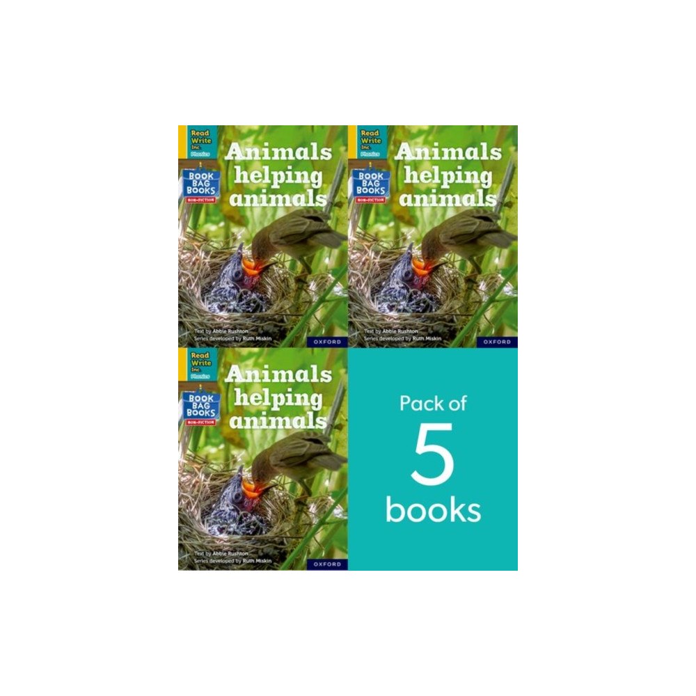 Oxford University Press Read Write Inc. Phonics: Yellow Set 5: NF Book Bag Book 1 Animals helping animals (häftad, eng)