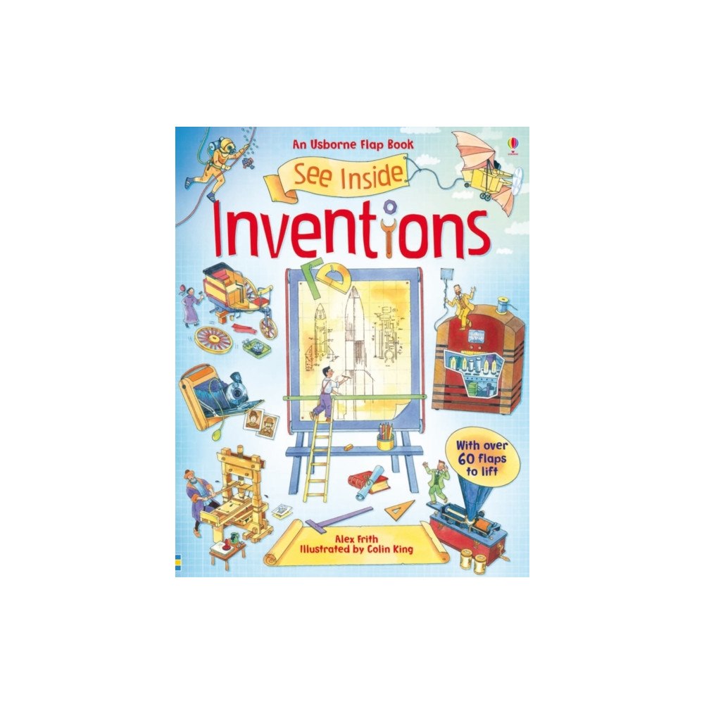 Usborne Publishing Ltd See Inside Inventions (bok, board book, eng)