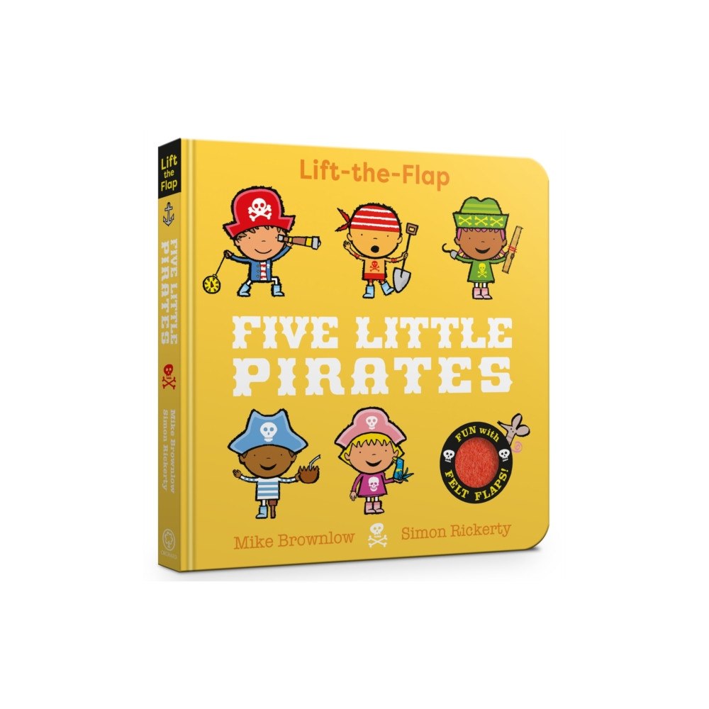 Hachette Children's Group Five Little Pirates (bok, board book, eng)