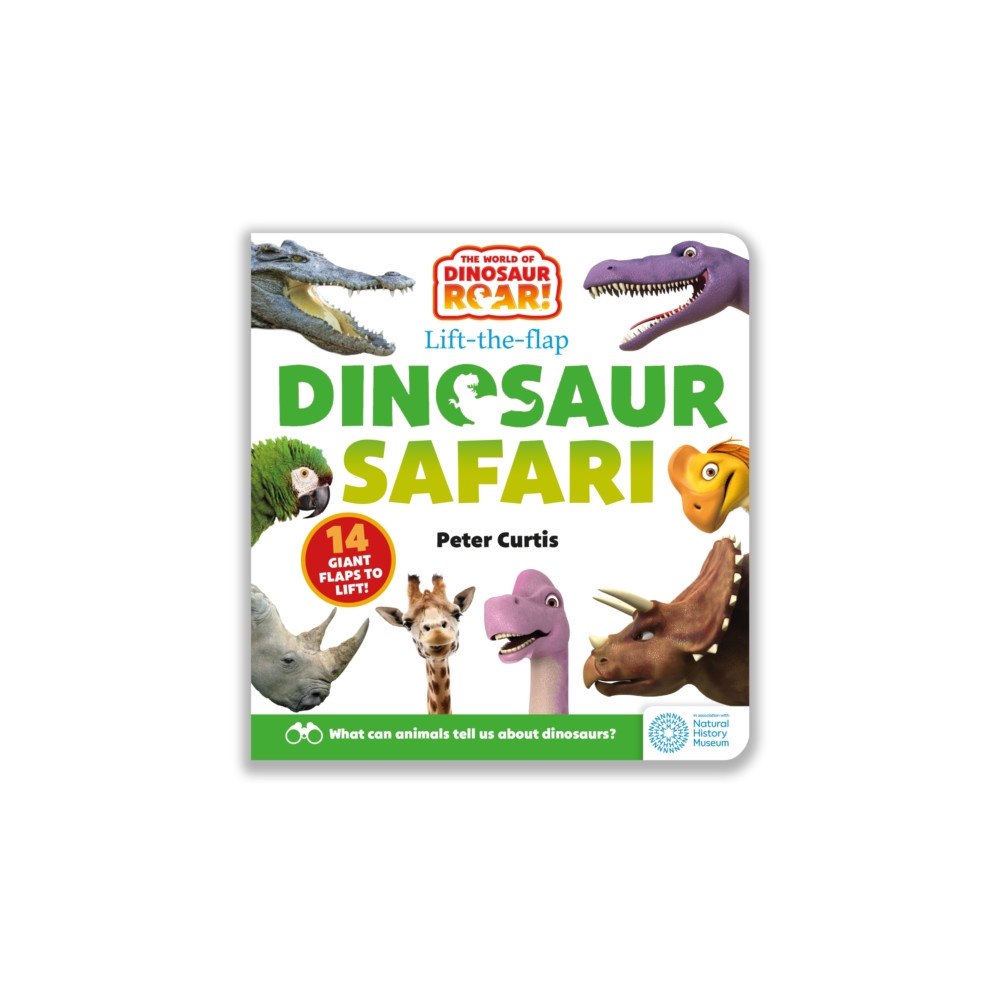 Hachette Children's Group The World of Dinosaur Roar!: Dinosaur Safari: A Lift-the-Flap Book (bok, board book, eng)