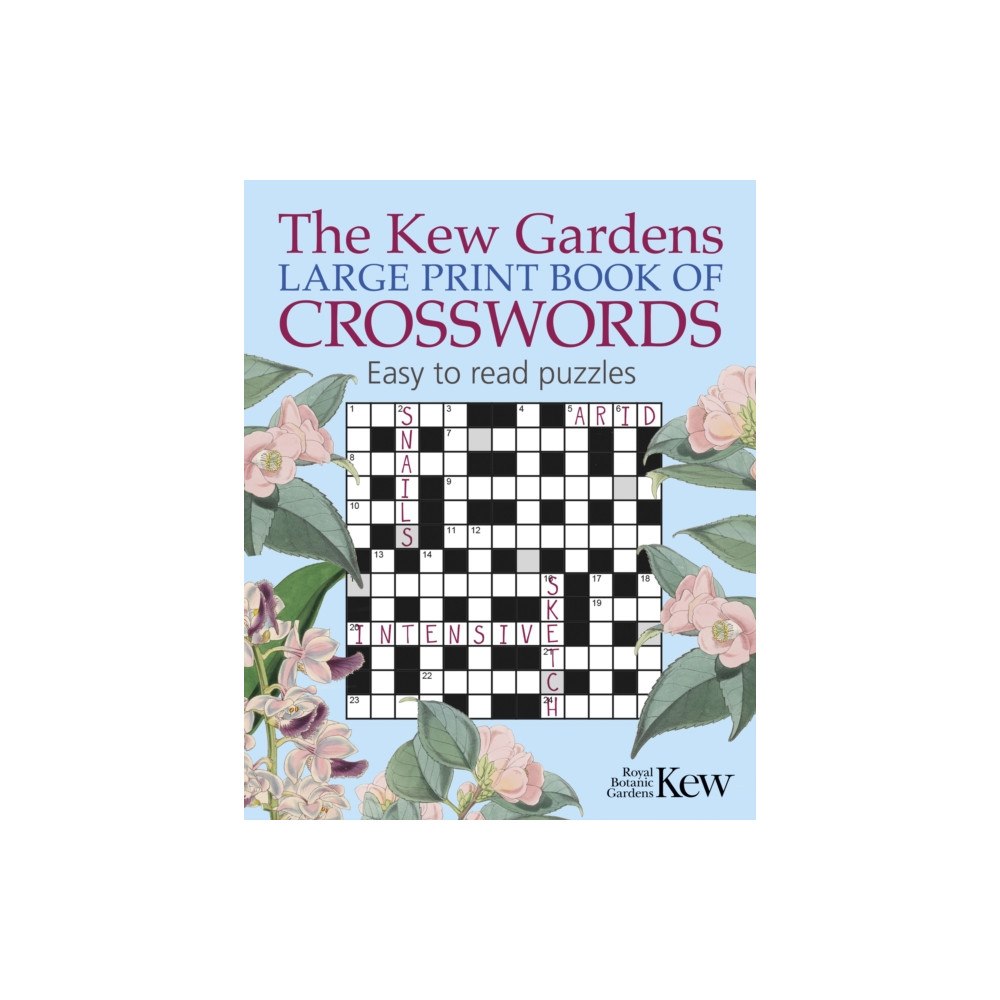 Arcturus publishing ltd The Kew Gardens Large Print Book of Crosswords (häftad, eng)