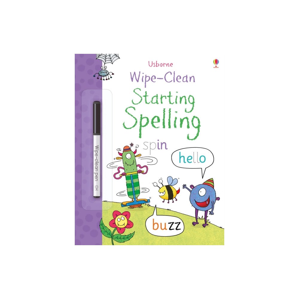 Usborne Publishing Ltd Wipe-clean Starting Spelling (häftad, eng)