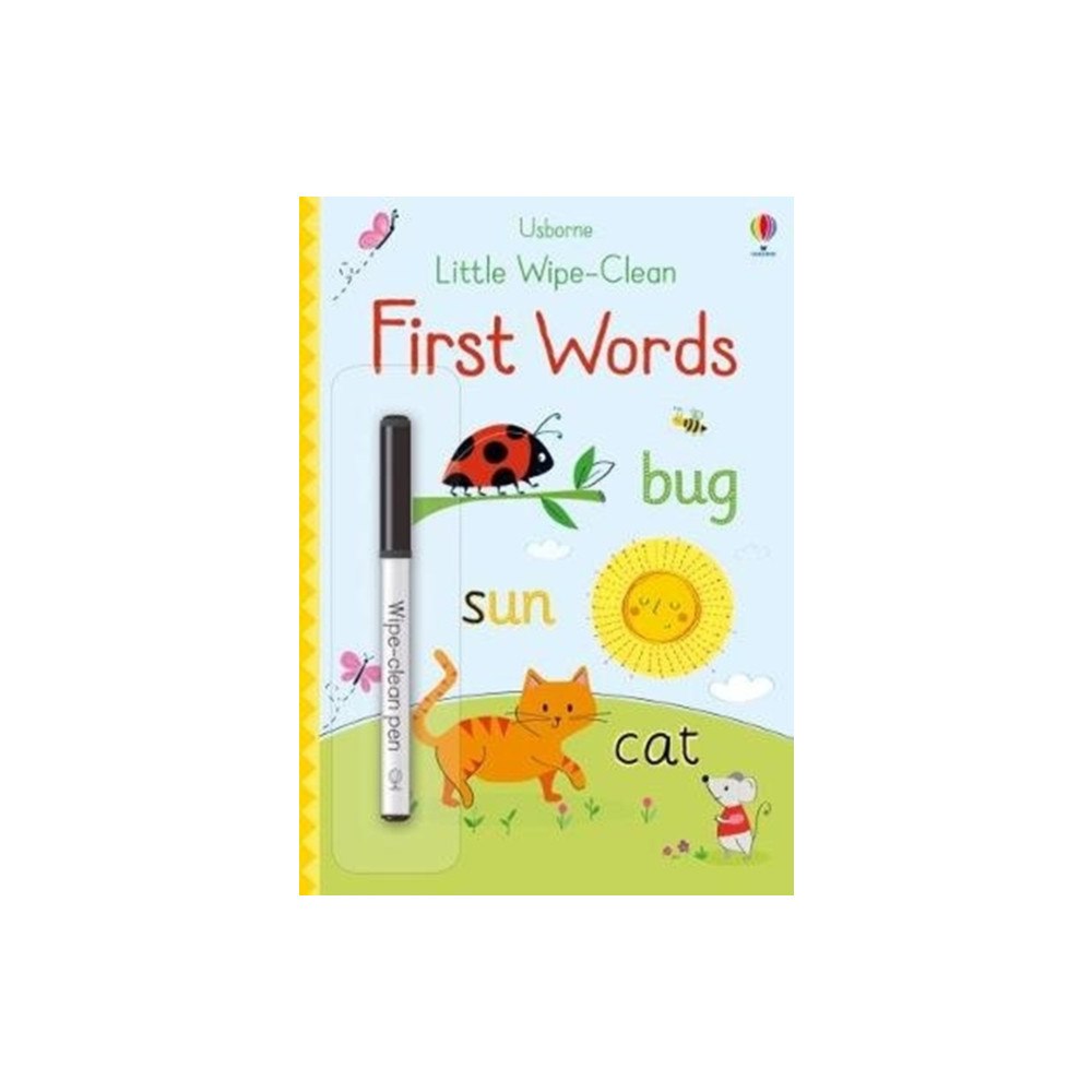 Usborne Publishing Ltd Little Wipe-Clean First Words (häftad, eng)