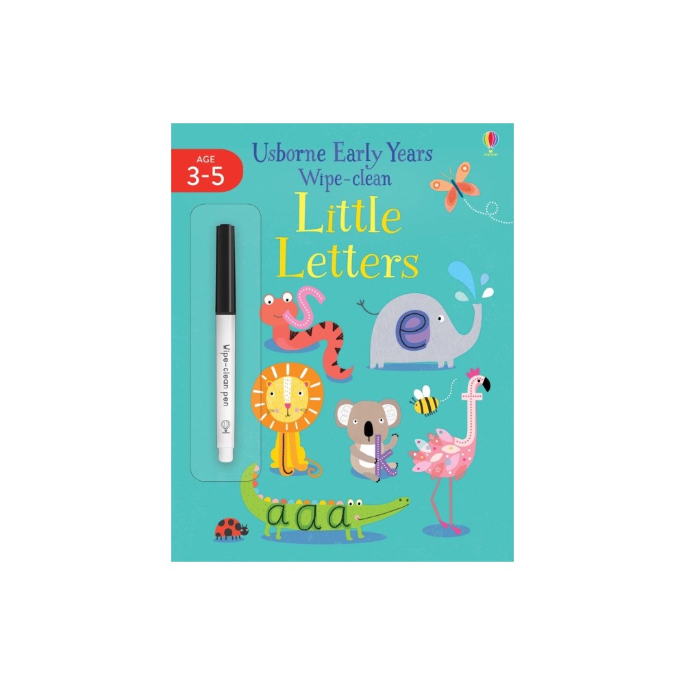 Usborne Publishing Ltd Early Years Wipe-Clean Little Letters (häftad, eng)