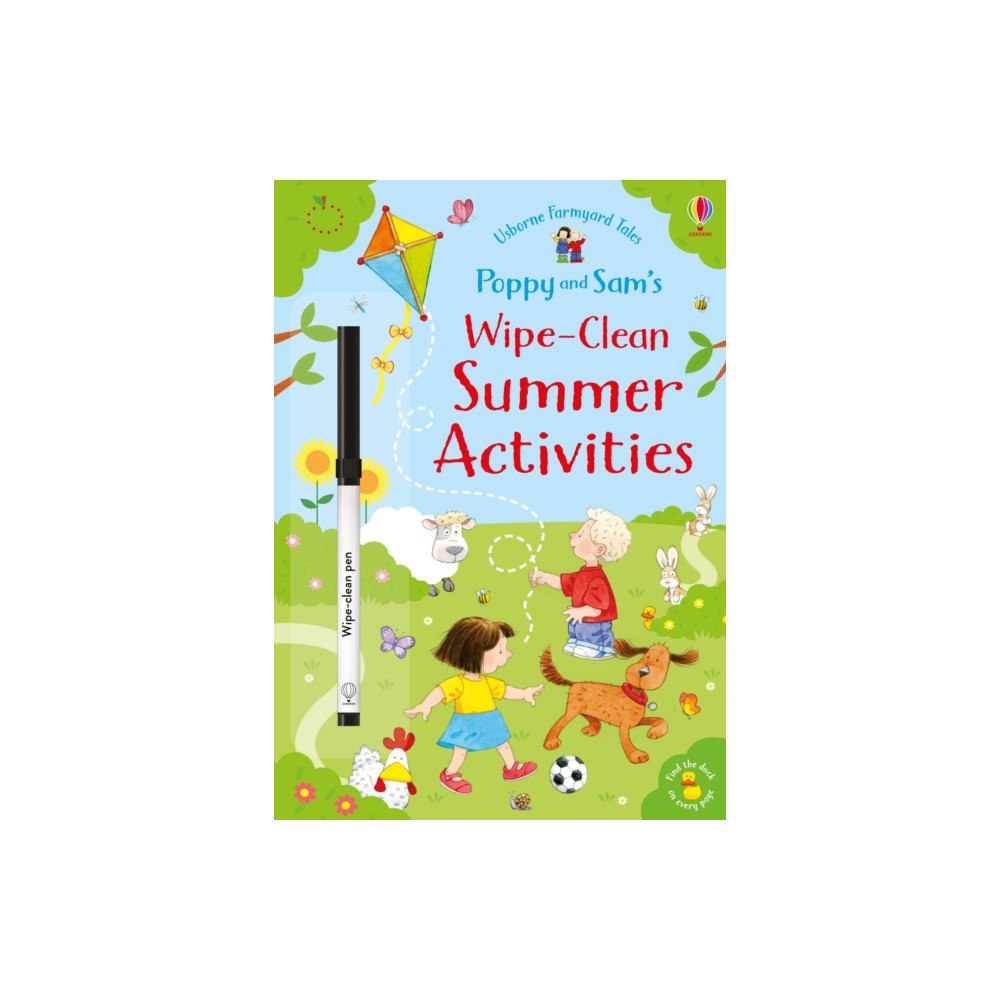 Usborne Publishing Ltd Poppy and Sam's Wipe-Clean Summer Activities (häftad, eng)