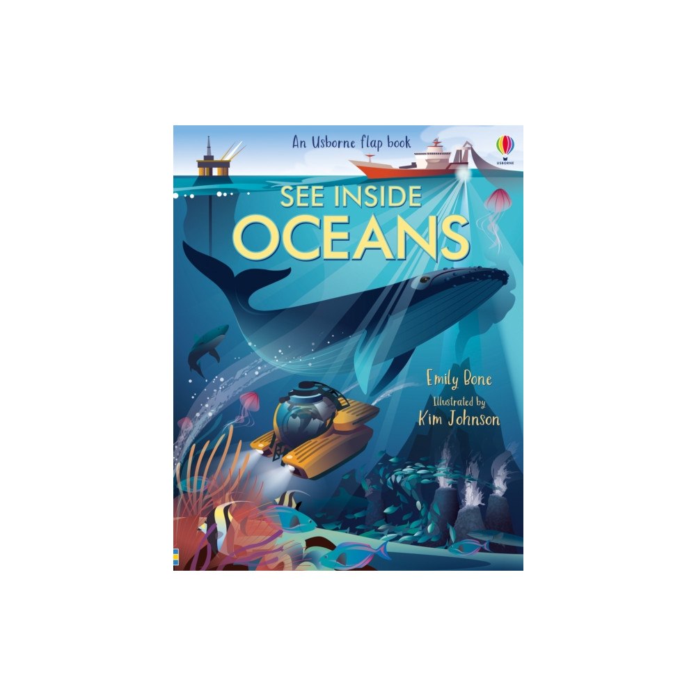 Usborne Publishing Ltd See Inside Oceans (bok, board book, eng)