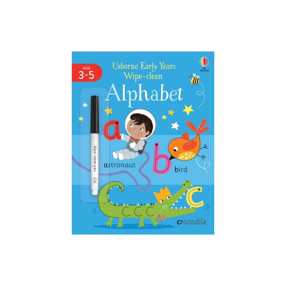 Usborne Publishing Ltd Early Years Wipe-Clean Alphabet (häftad, eng)