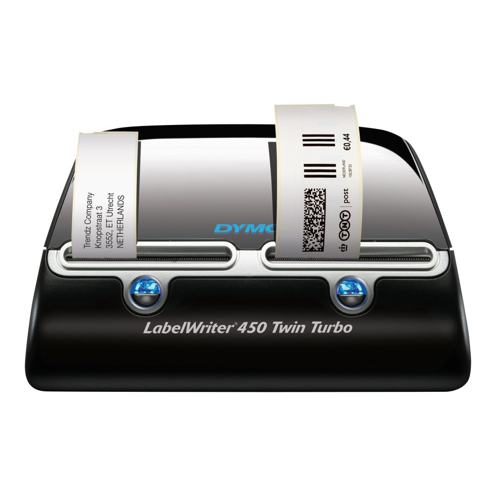 Newell Rubbermaid DYMO LabelWriter 450 Twin Turbo - etikettskrivare - svartvit - direkt termisk