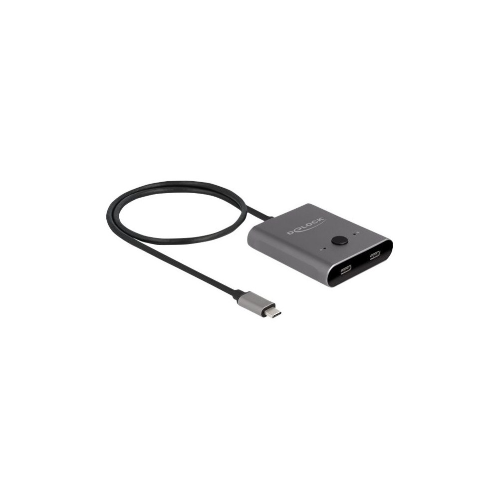 DeLOCK Delock Switch 2 to 1 - hubb - bi-directional, 8K, 10 Gbps - 2 portar