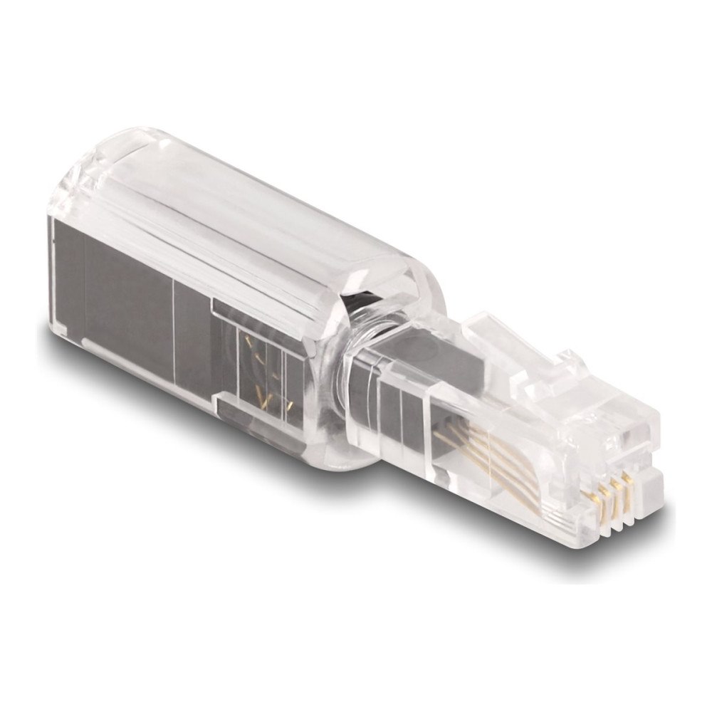 DeLOCK Delock telefonadapter - transparent, svart