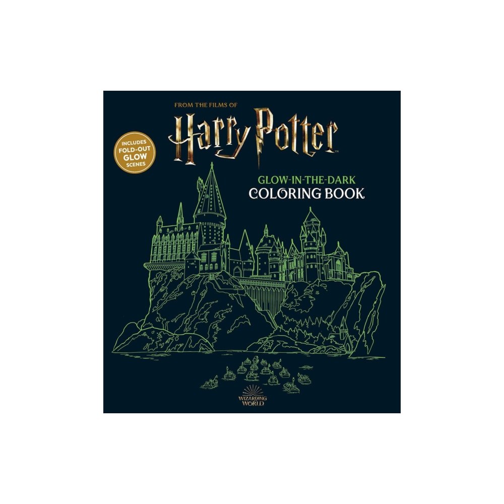 Thunder Bay Press Harry Potter Glow-in-the-Dark Coloring Book (häftad, eng)