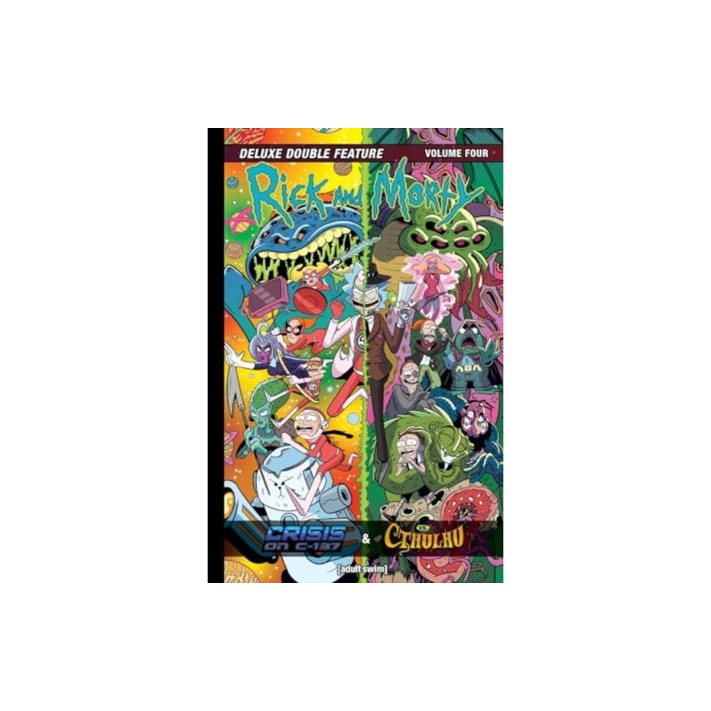 Oni Press,US Rick and Morty Deluxe Double Feature Vol. 4 (inbunden, eng)