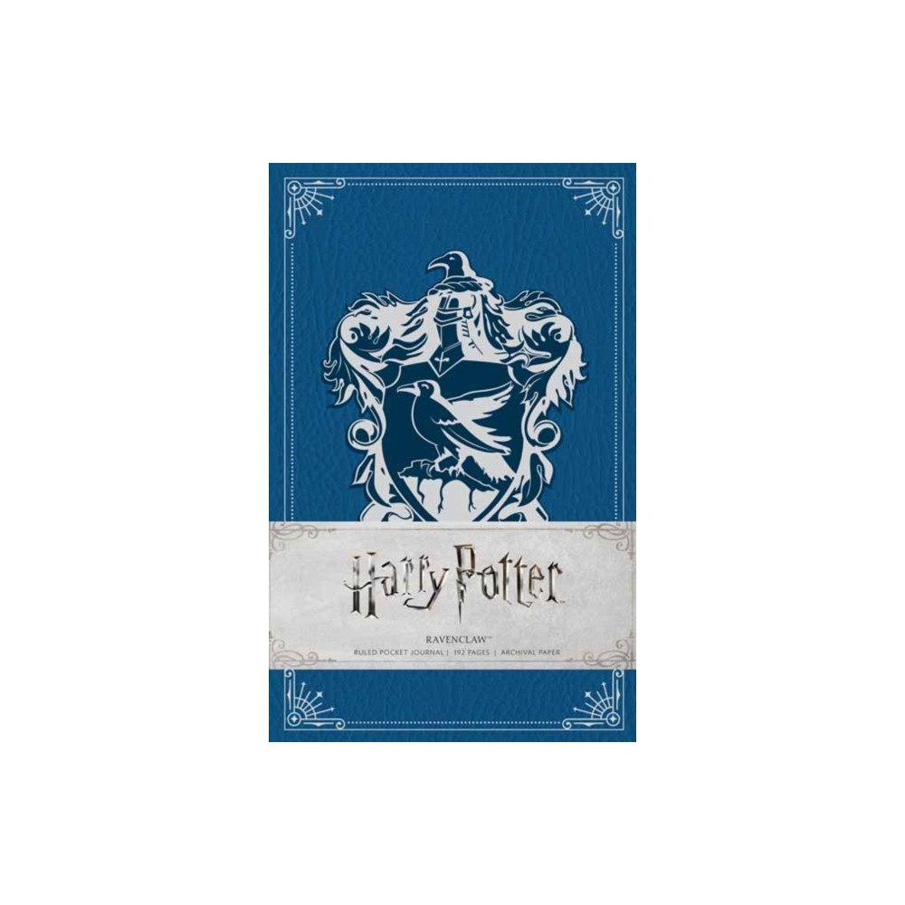 Insight Editions Harry Potter: Ravenclaw Ruled Pocket Journal (inbunden, eng)