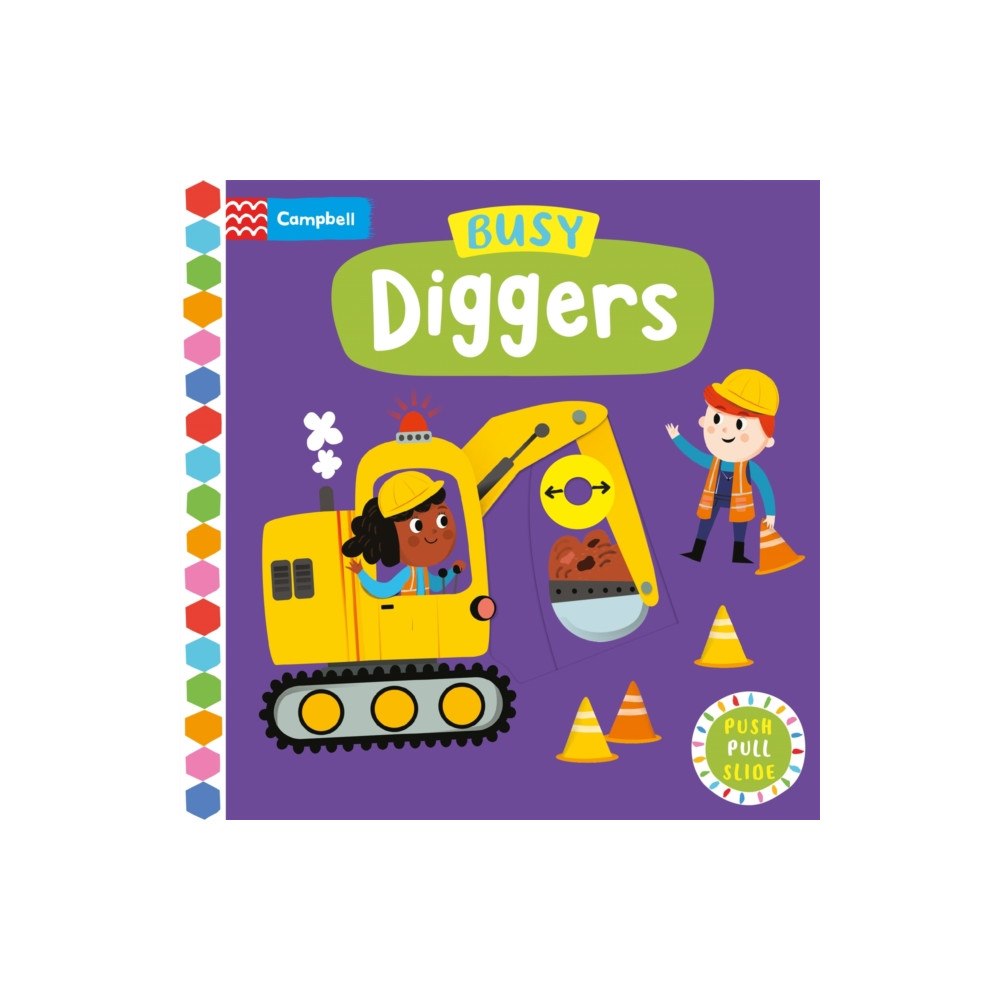 Pan Macmillan Busy Diggers (bok, board book, eng)