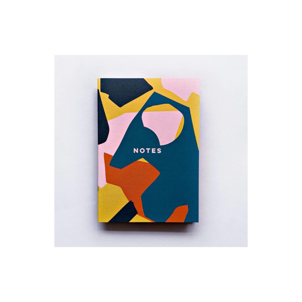 Monwell Pink Cut Out Shapes Slimline A5 notebook (häftad, eng)