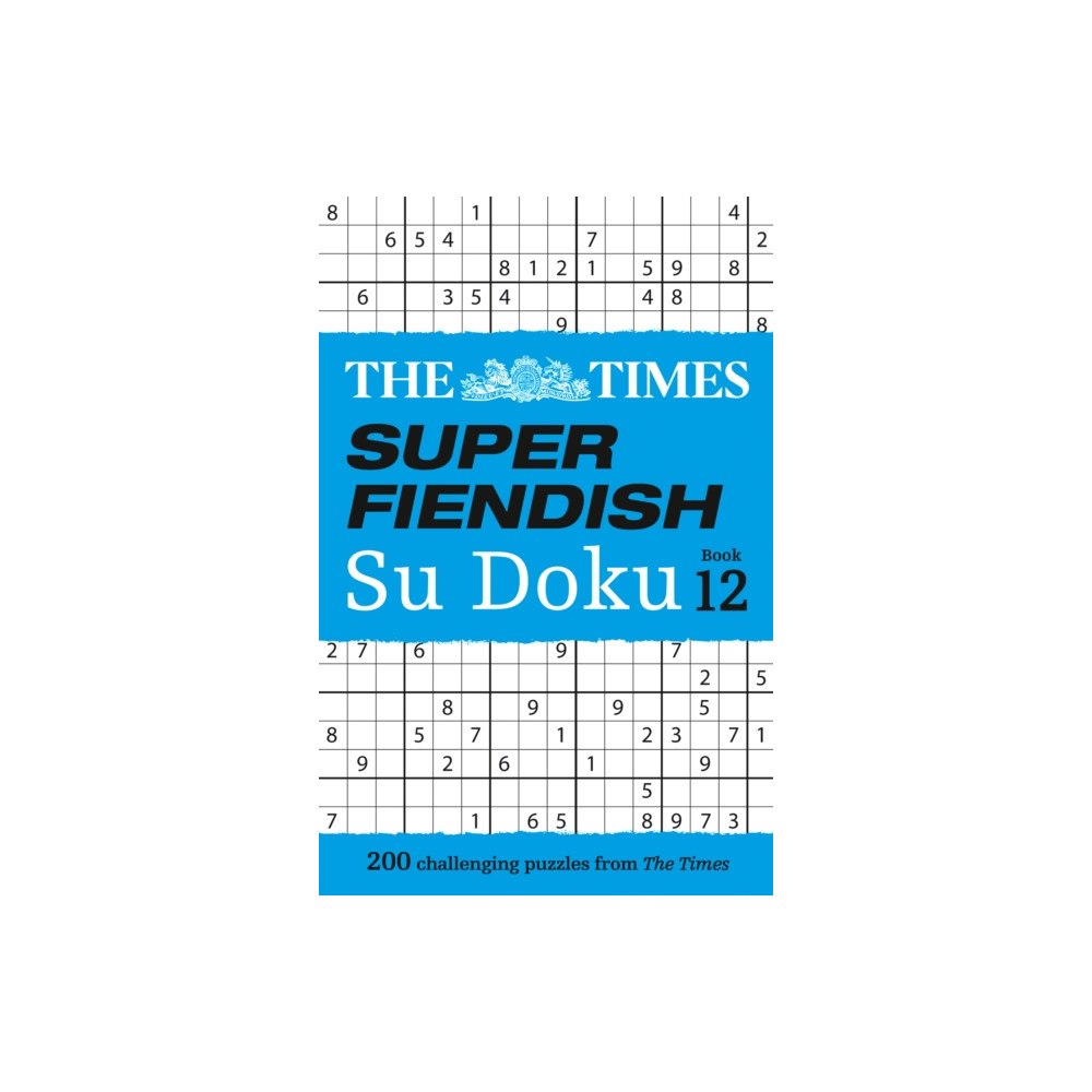 HarperCollins Publishers The Times Super Fiendish Su Doku Book 12 (häftad, eng)