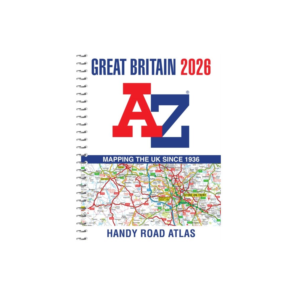 HarperCollins Publishers Great Britain A-Z Handy Road Atlas 2026 (A5 Spiral) (bok, spiral, eng)