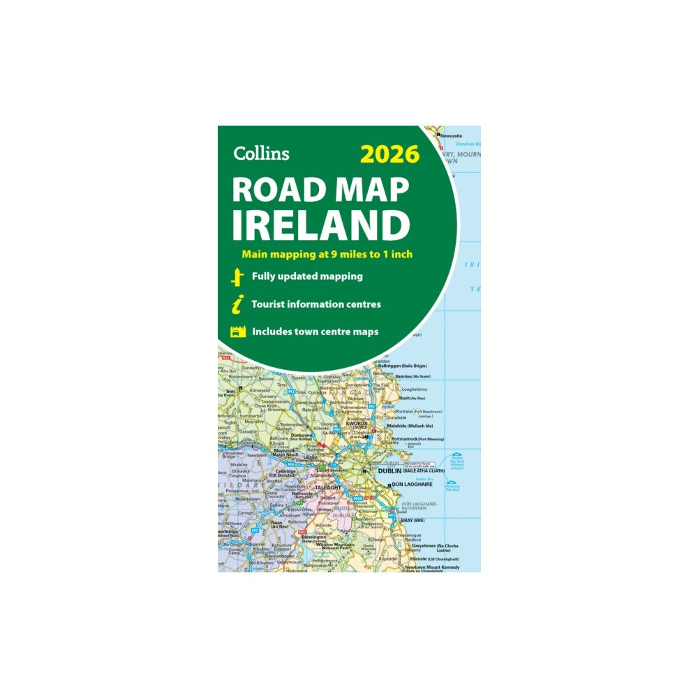 HarperCollins Publishers 2026 Collins Road Map of Ireland