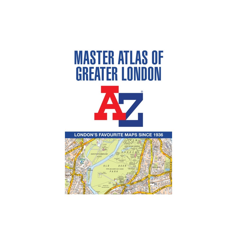 HarperCollins Publishers A -Z Master Atlas of Greater London (häftad, eng)