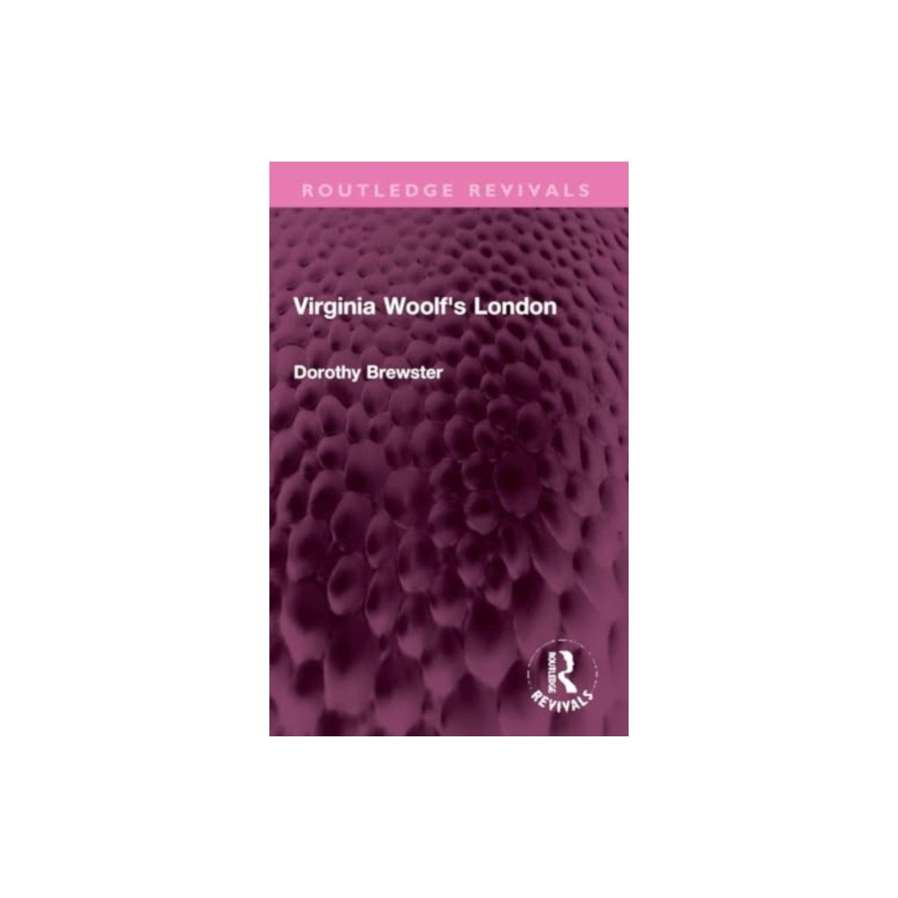 Taylor & francis ltd Virginia Woolf's London (häftad, eng)
