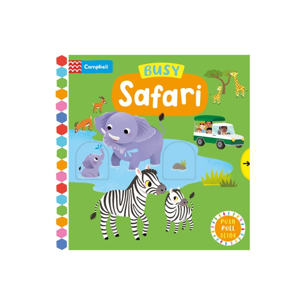 Pan Macmillan Busy Safari (bok, board book, eng)