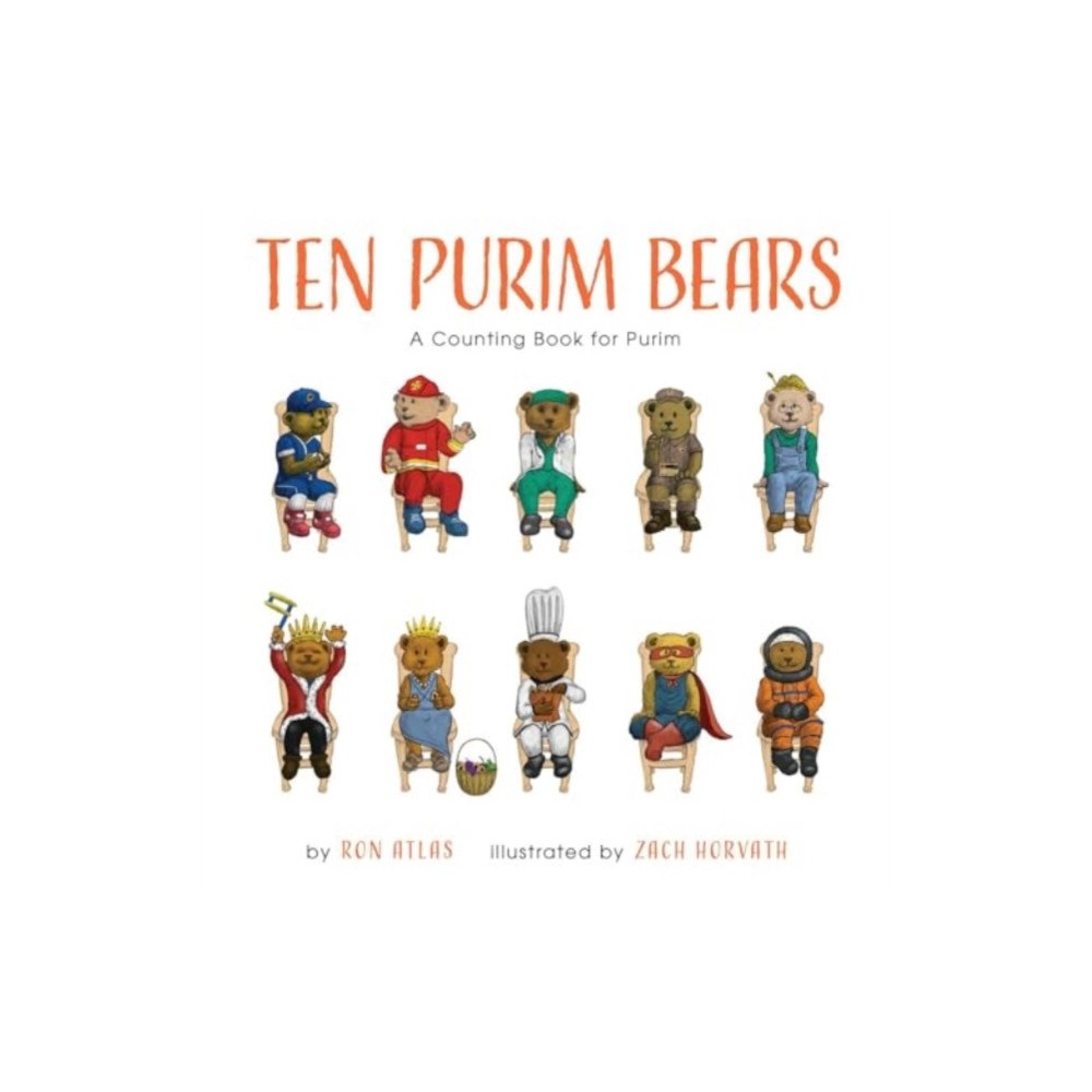 The Collective Book Studio Ten Purim Bears (bok, board book, eng)