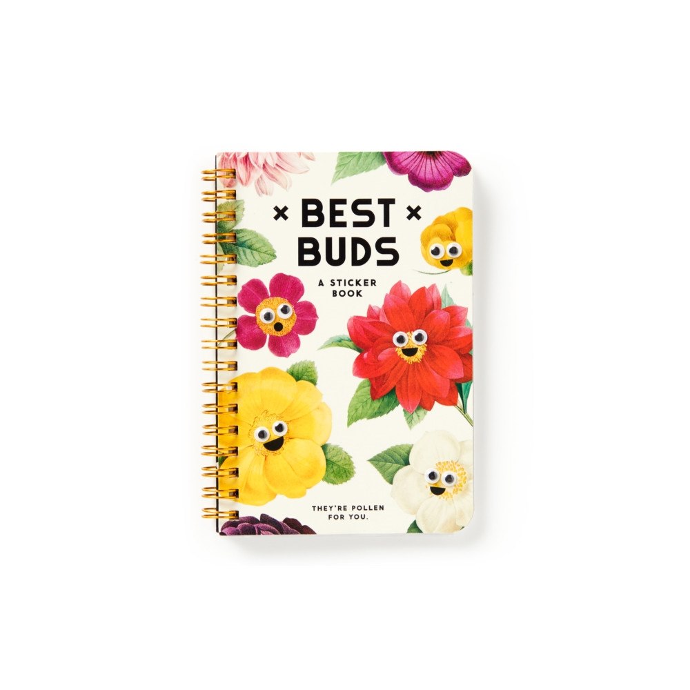 Galison Best Buds Googly Sticker Book