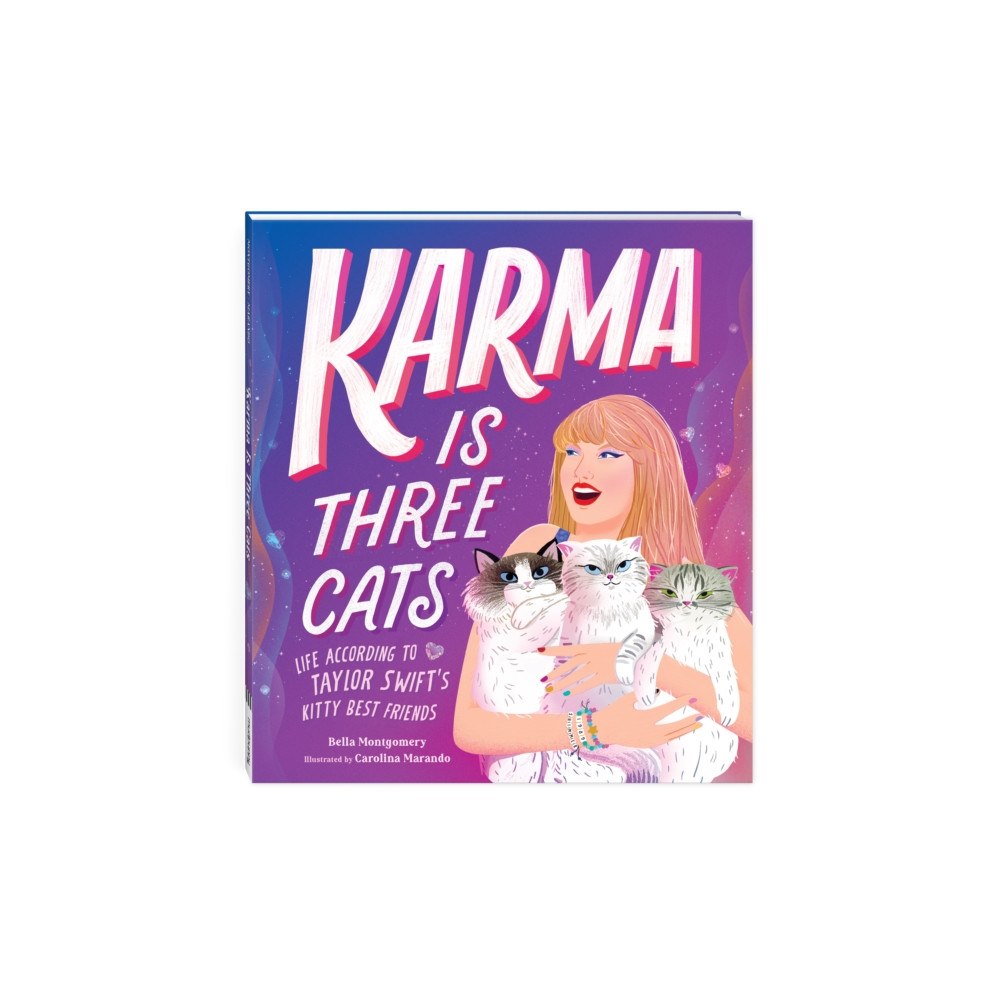 Galison Karma Is Three Cats (inbunden, eng)