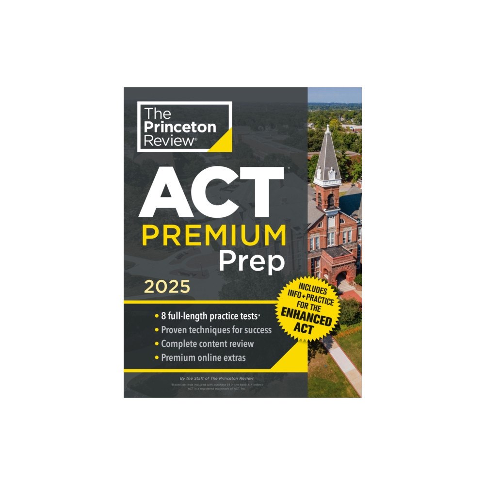 Random House USA Inc Princeton Review ACT Premium Prep, 2025 (häftad, eng)