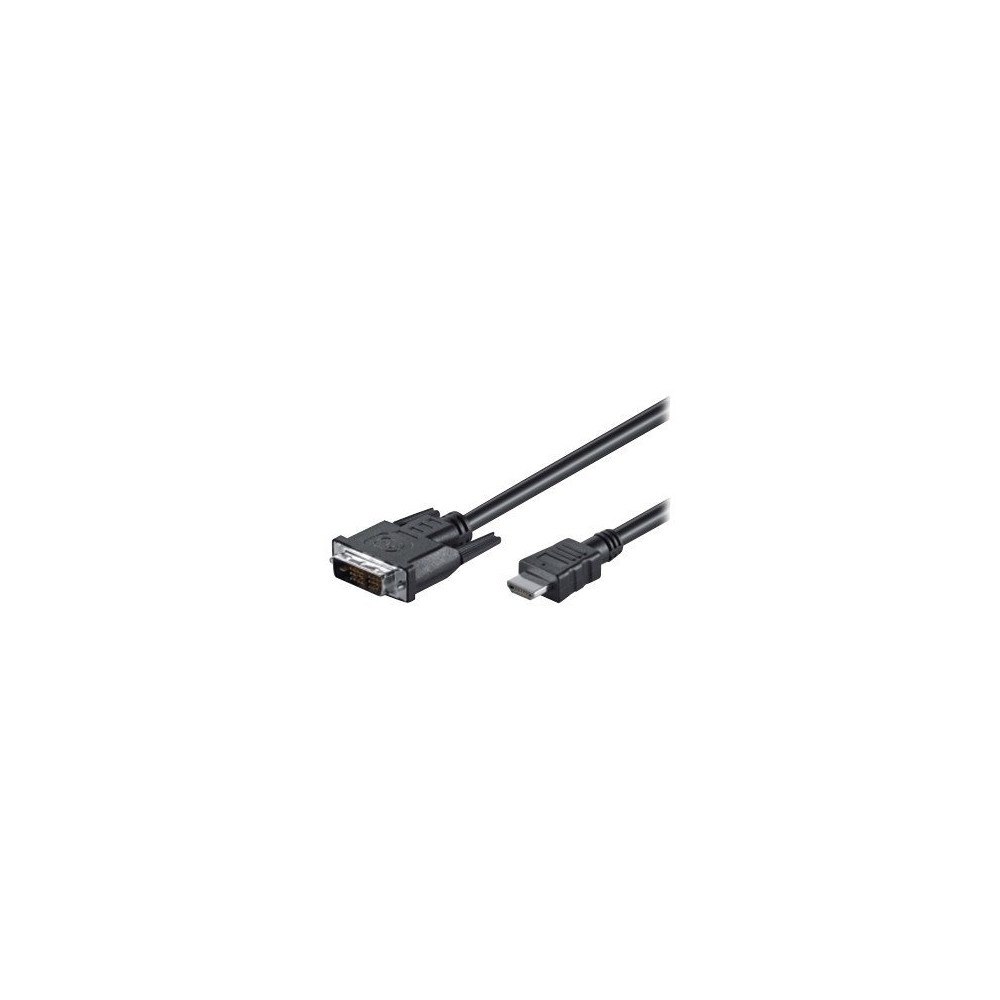 Goobay M-CAB adapterkabel - HDMI / DVI - 2 m