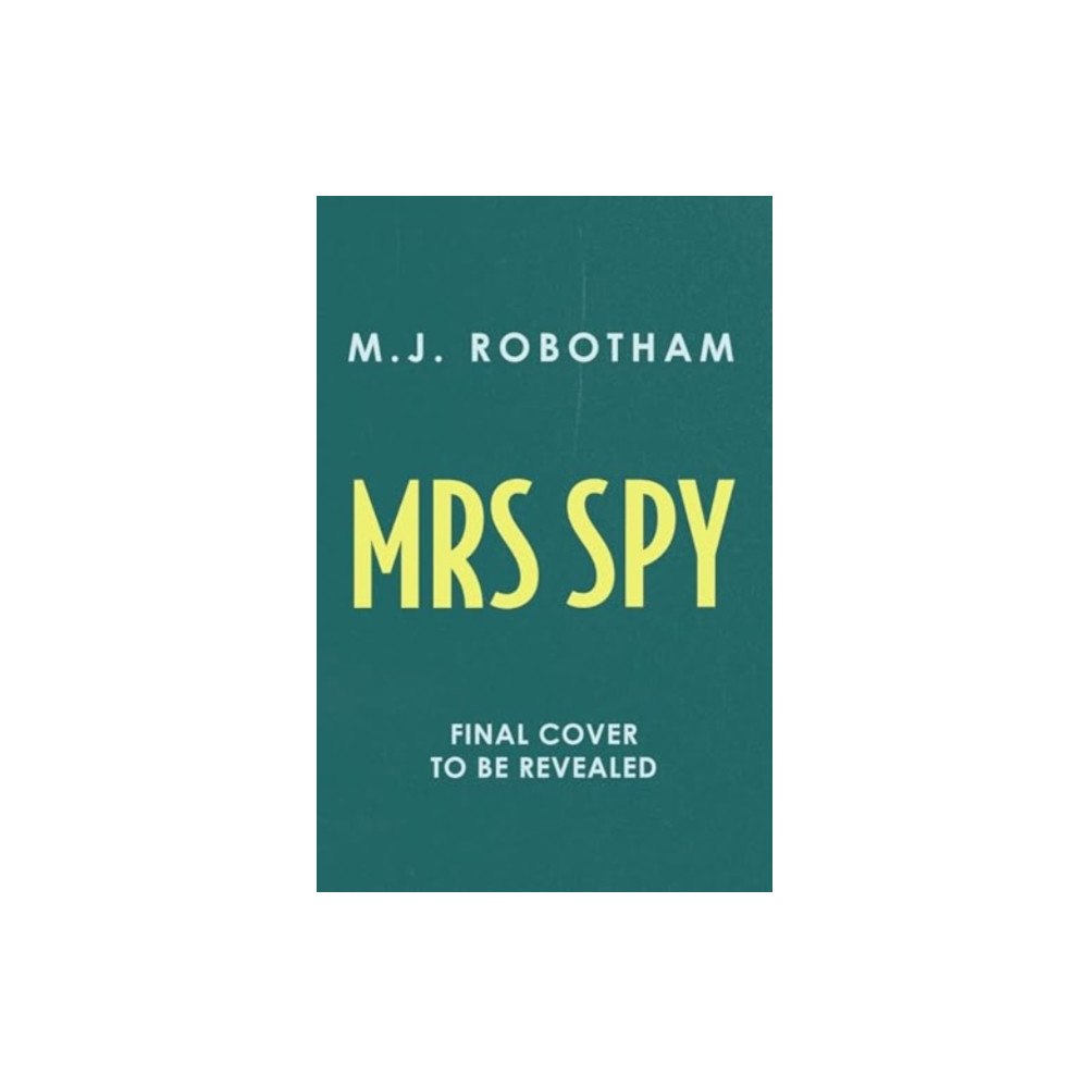Bloomsbury Publishing PLC Mrs Spy (häftad, eng)
