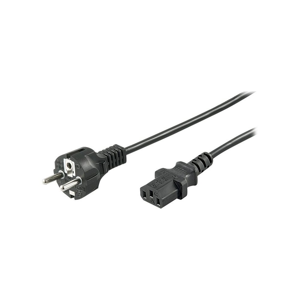 Goobay goobay - strömkabel - power CEE 7/7 till power IEC 60320 C13 - 5 m