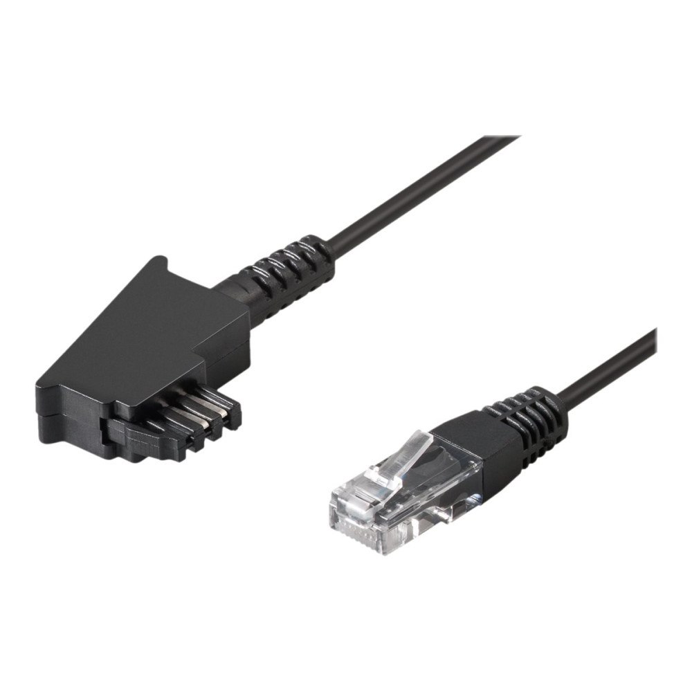 Goobay goobay telefonkabel - 3 m - svart