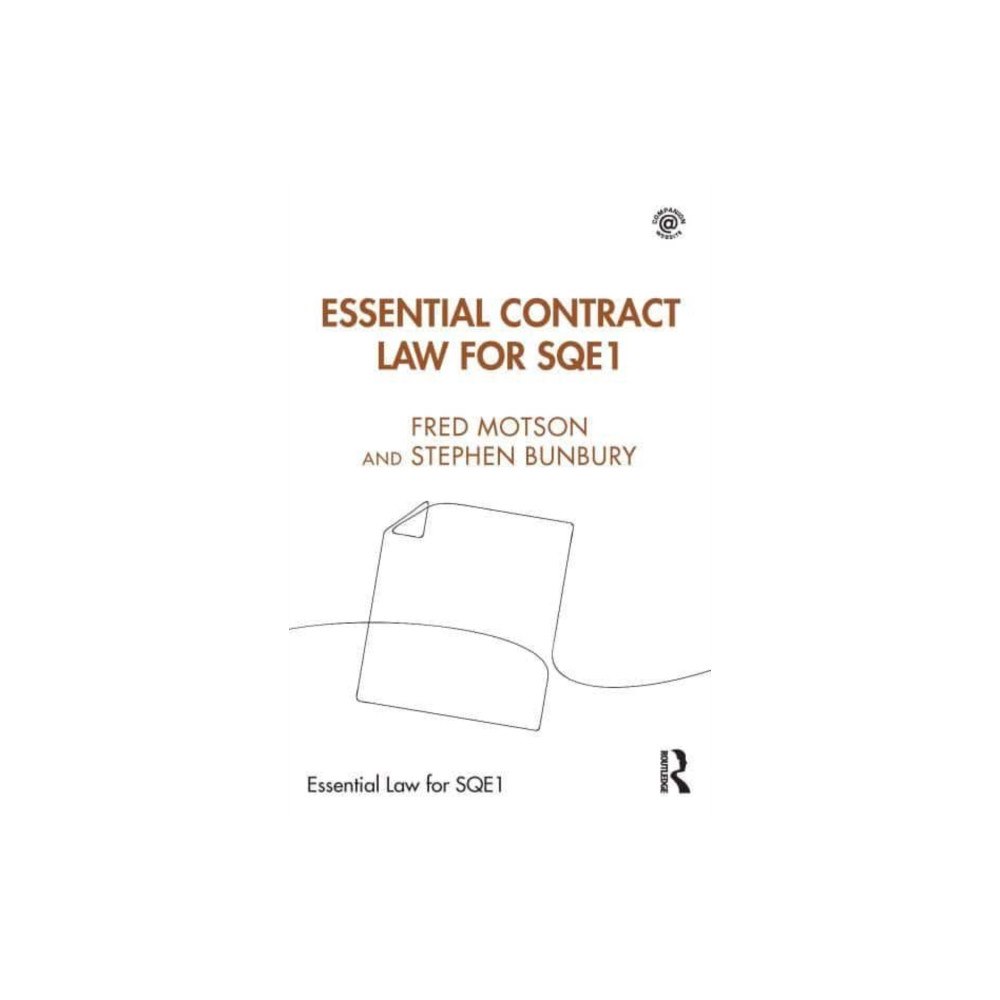Taylor & francis ltd Essential Contract Law for SQE1 (häftad, eng)