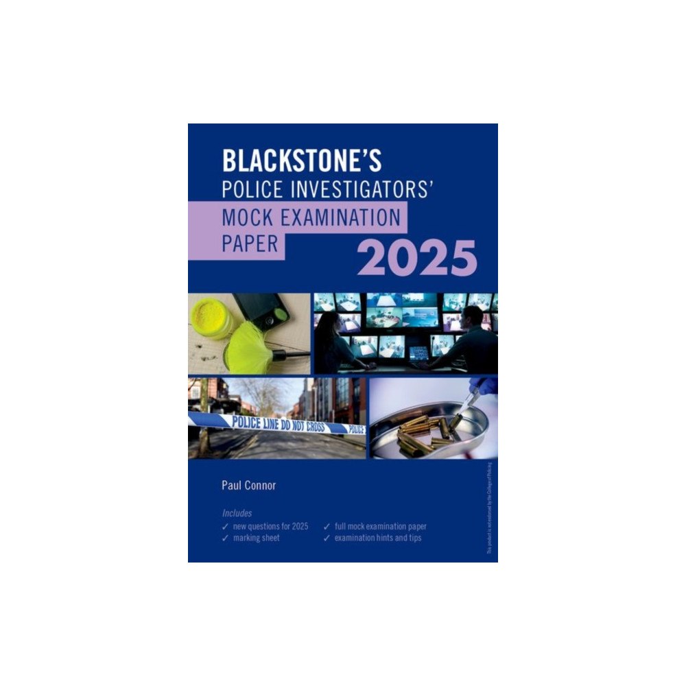Oxford University Press Blackstone's Police Investigators Mock Exam 2025 (häftad, eng)