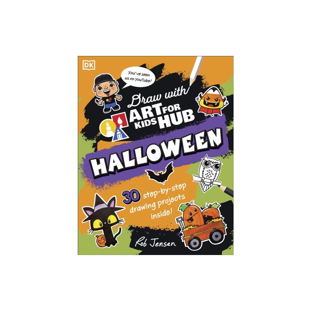 Dorling Kindersley Ltd Draw with Art for Kids Hub Halloween (häftad, eng)