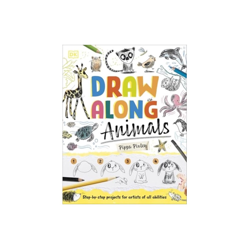 Dorling Kindersley Ltd Draw Along Animals (häftad, eng)