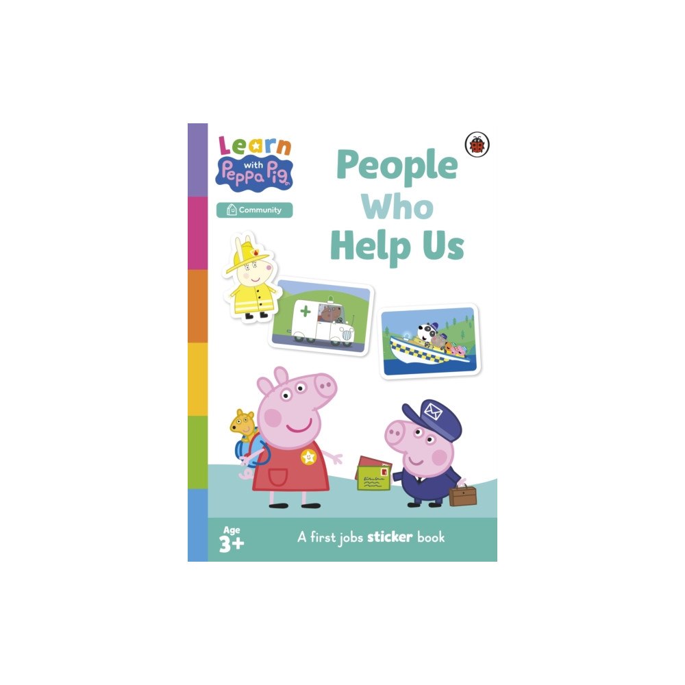 Penguin Random House Children's UK Learn with Peppa: People Who Help Us Sticker activity book (häftad, eng)