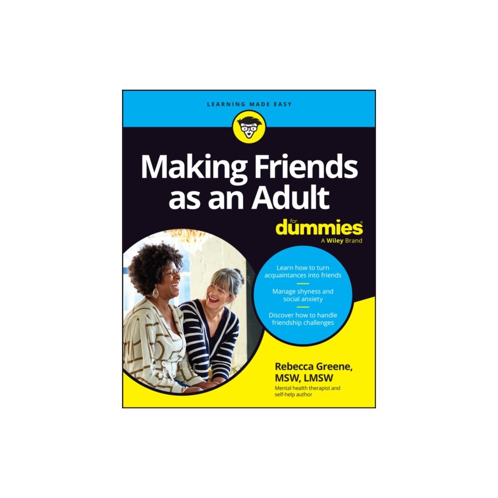 John Wiley & Sons Inc Making Friends as an Adult For Dummies (häftad, eng)