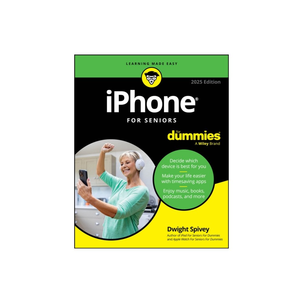 John Wiley & Sons Inc iPhone For Seniors For Dummies, 2025 Edition (häftad, eng)